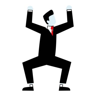 işadamı kutluyor başarı