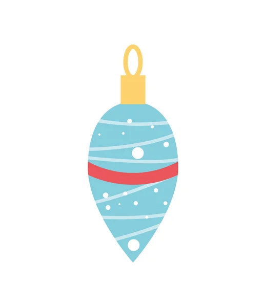 Noel dekoratif balosu — Stok Vektör