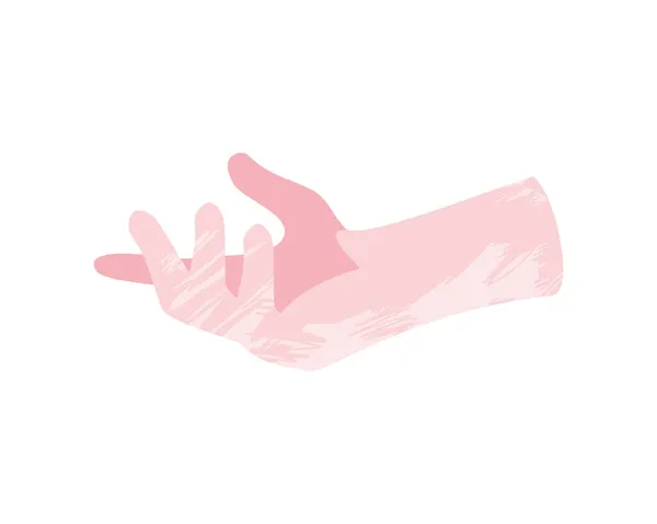 Значок людської руки — стоковий вектор