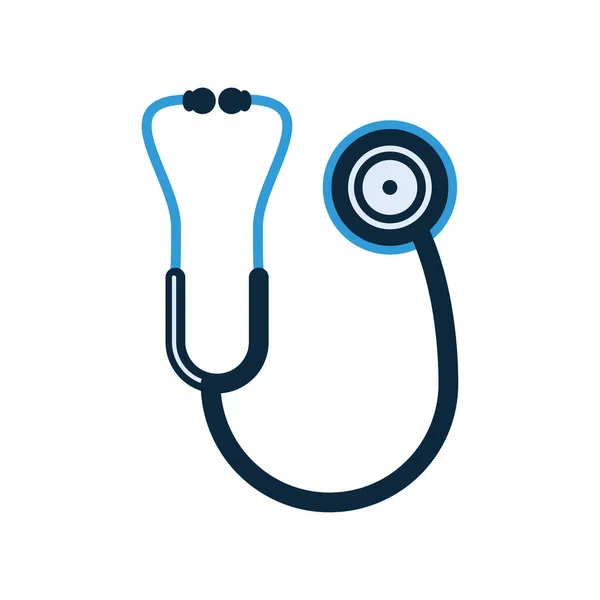 Lékařské stetoskopické zařízení — Stockový vektor