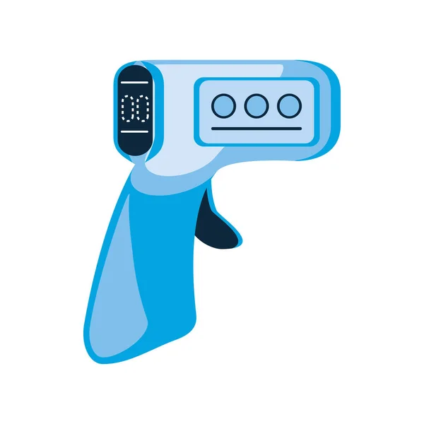 Medische elektronische thermometer — Stockvector