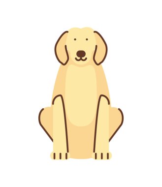 Köpek evcil hayvan çizgi filmi