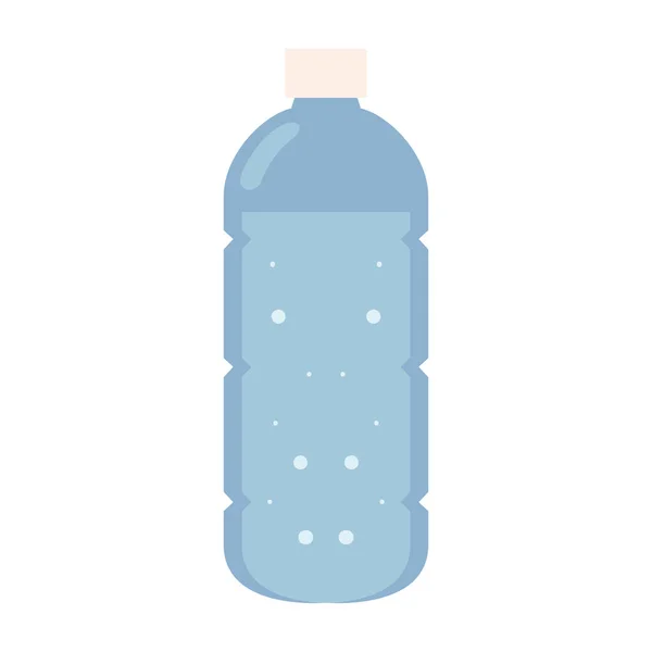 Wasserflasche aus Kunststoff — Stockvektor