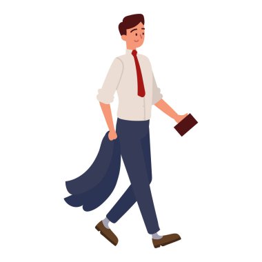 Akıllı telefonlu iş adamı