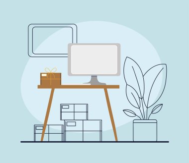 çevrimiçi alışveriş ve kutular