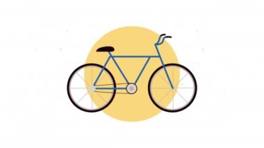 bisiklet sporu araç animasyonu