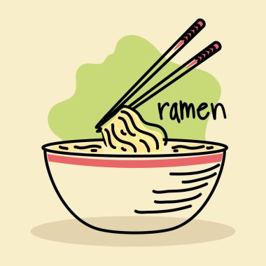 ramen doğu yemekleri.