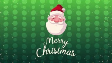 Mutlu noel mektupları Noel baba kafasıyla