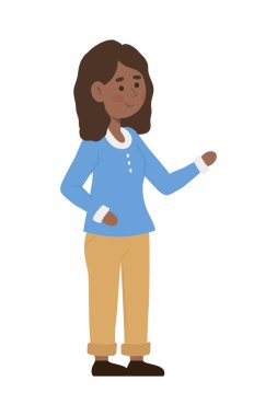 Afro Amerikalı kadın.