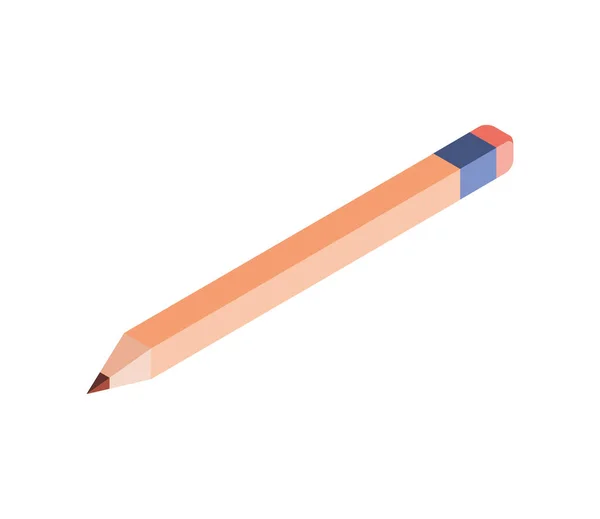 Pencil supply icon — Stock Vector