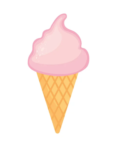 Smetanové zmrzliny — Stockový vektor