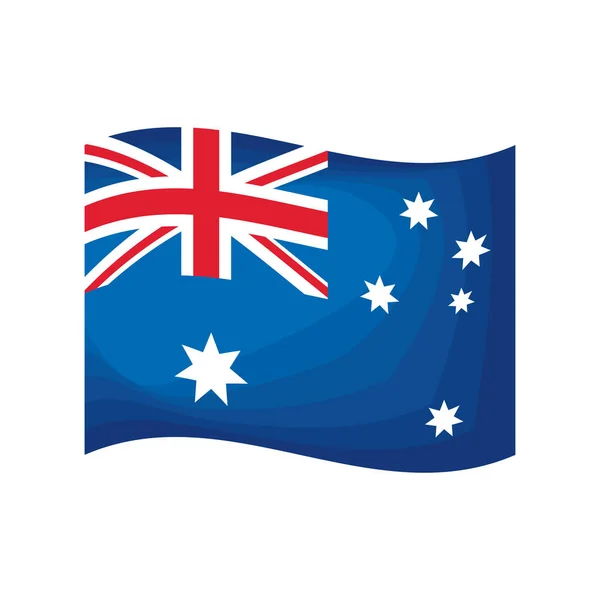 Australiens flagga — Stock vektor