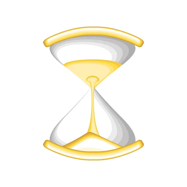 Hourglass time icon — Stock Vector