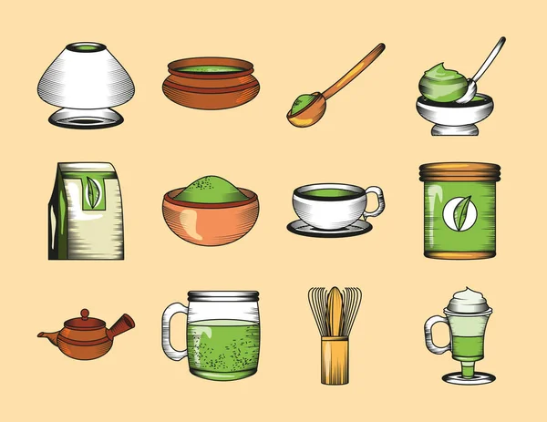 matcha çay ürünleri