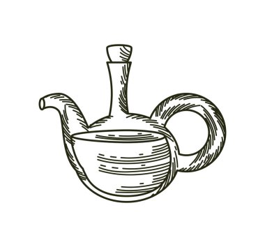 Sürahide zeytinyağı