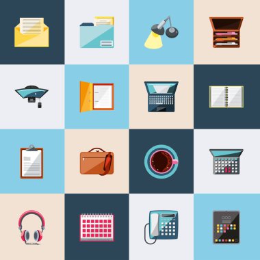 Kırtasiye Simge seti