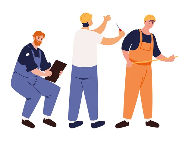 Σύνολο εργαζομένων ανδρών — Διανυσματικό Αρχείο