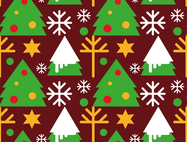Christmas ornament patroon — Stockvector