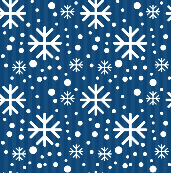 冬の雪の結晶の装飾 — ストックベクタ
