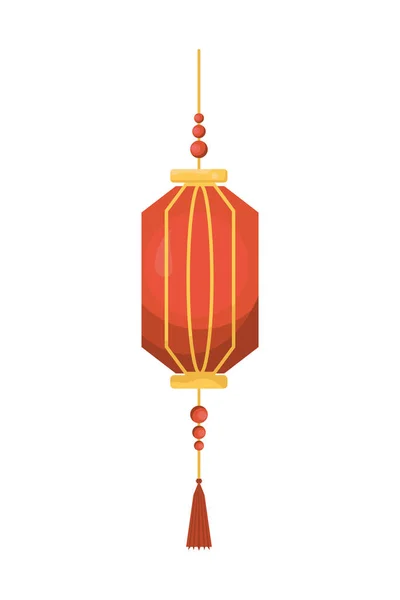 Chinesisches Lampenornament — Stockvektor