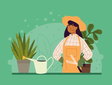 Makasla çiftçi kadın