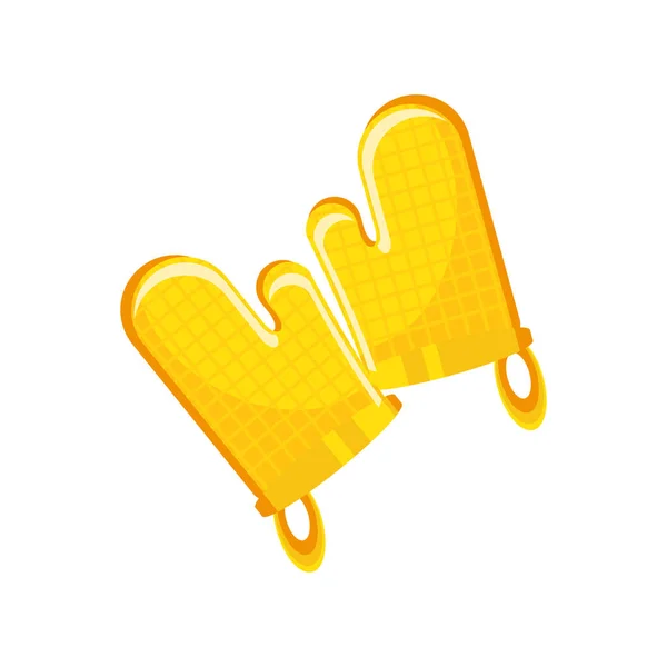 Icône gants de cuisine — Image vectorielle