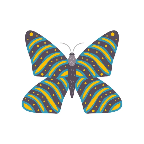 Grote vlinder dier — Stockvector
