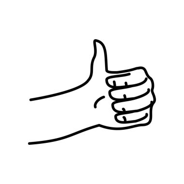 Başparmağını kaldır.