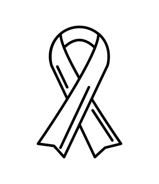 Rebbon awareness icon — стоковый вектор
