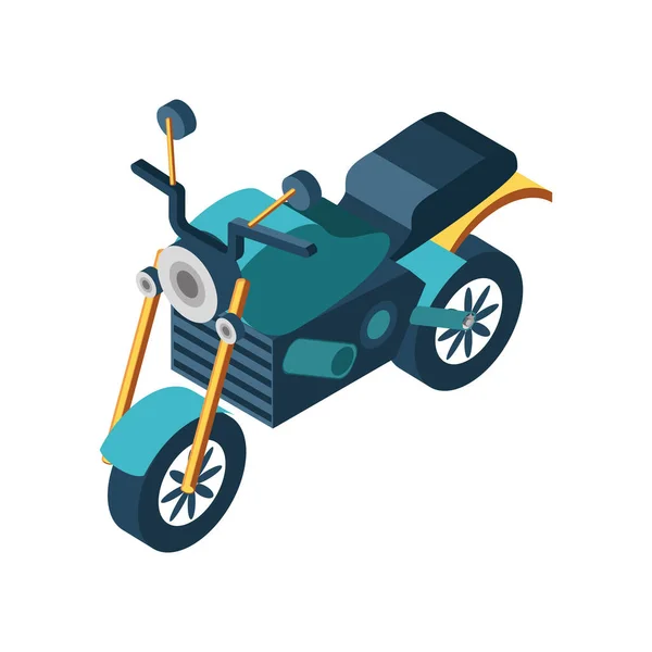 Icono de transporte de motocicletas — Vector de stock