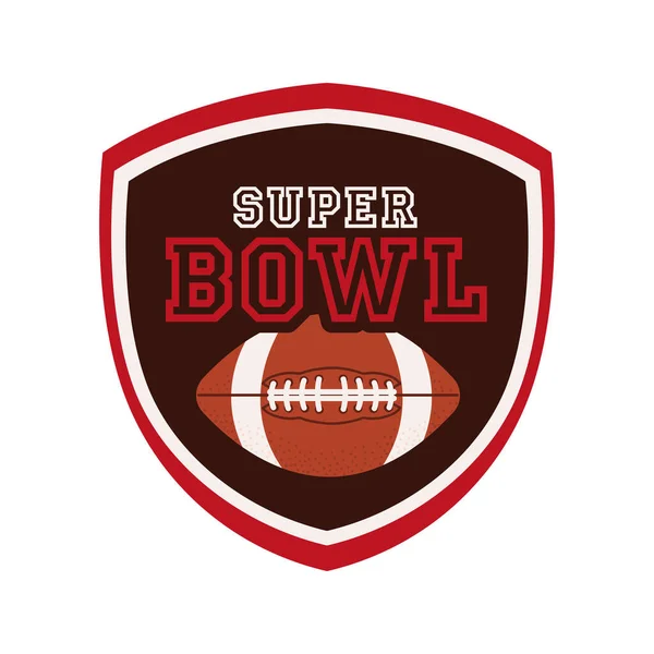 Super bowl futebol americano —  Vetores de Stock