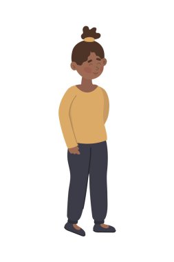 kadın ile at kuyruğu