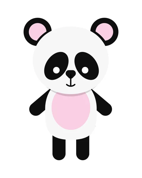 Ładny mała panda — Wektor stockowy