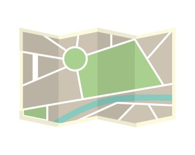 katlanmış harita konumu