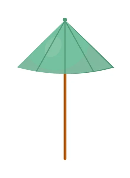 Papper paraply ikon — Stock vektor