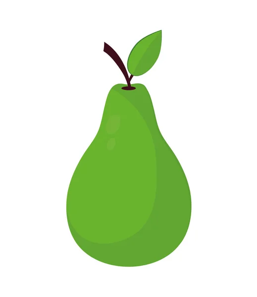 Pear fruit icon — Stock Vector