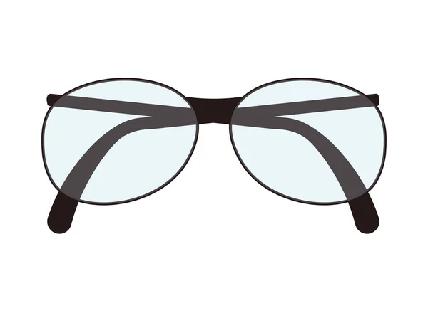 Gafas graduadas icono accesorio — Vector de stock