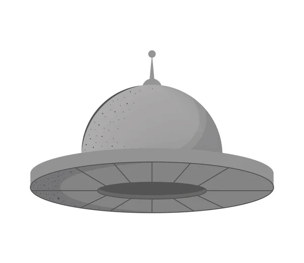 Icona dell'astronave Ufo — Vettoriale Stock