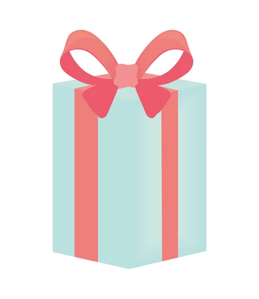 Cadeau cadeau avec arc — Image vectorielle
