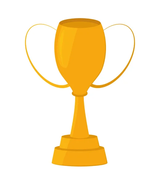 Gouden trofee award — Stockvector