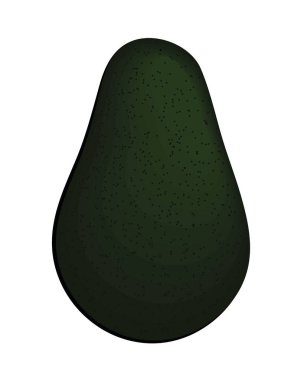 avokado taze yiyecek ikonu