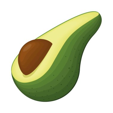 Avokado simgesini dilimle