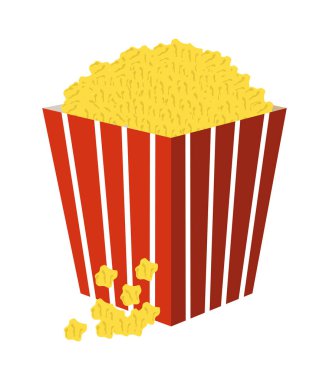 Kutuda patlamış mısır