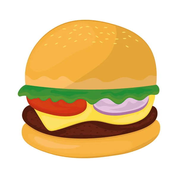 Burger gyorskaja — Stock Vector