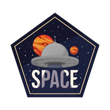 uzay UFO 'su ve gezegenler