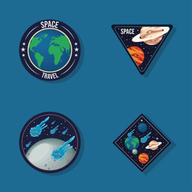 simgeler rozet alanı