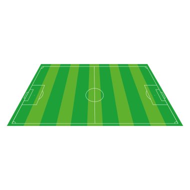 futbol sahası izole