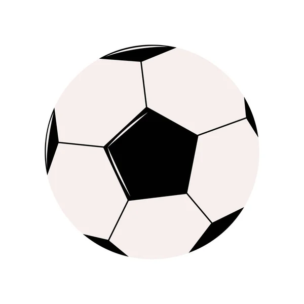 Ballon de football sport — Image vectorielle
