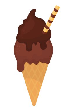 çikolatalı dondurma.