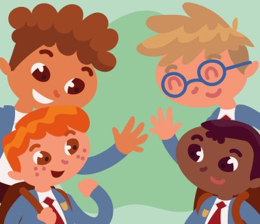 Öğrencilerin karikatür portresi